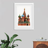 "St. Basil's Cathedral, Russian Famous Landmark"