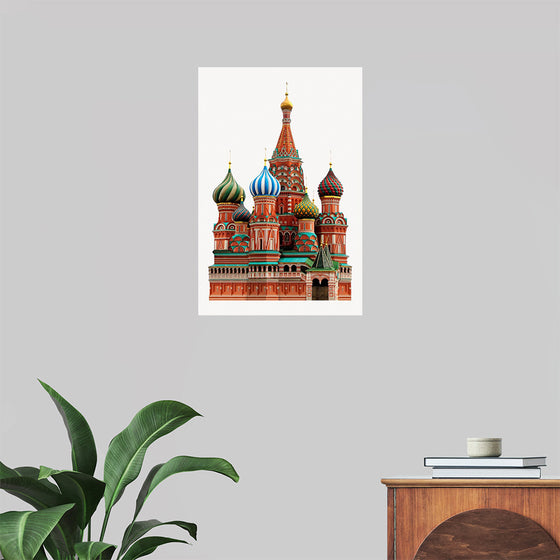 "St. Basil's Cathedral, Russian Famous Landmark"