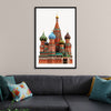 "St. Basil's Cathedral, Russian Famous Landmark"