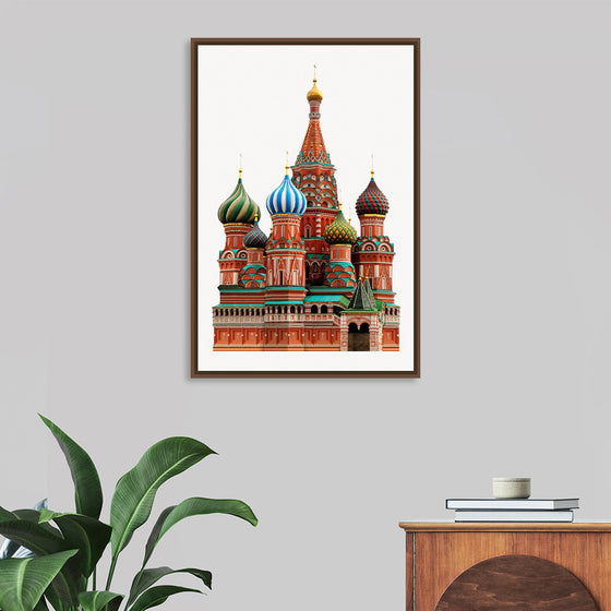 "St. Basil's Cathedral, Russian Famous Landmark"