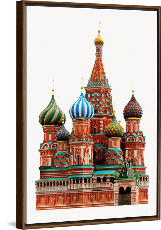 "St. Basil's Cathedral, Russian Famous Landmark"