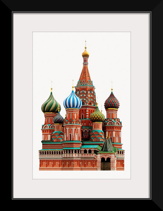 "St. Basil's Cathedral, Russian Famous Landmark"