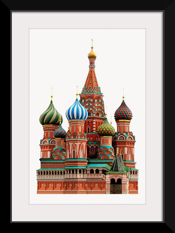 "St. Basil's Cathedral, Russian Famous Landmark"