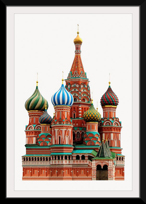 "St. Basil's Cathedral, Russian Famous Landmark"