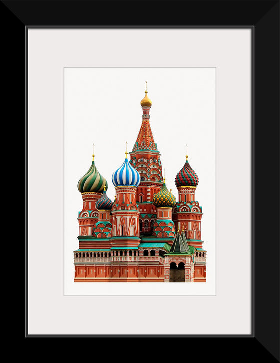 "St. Basil's Cathedral, Russian Famous Landmark"