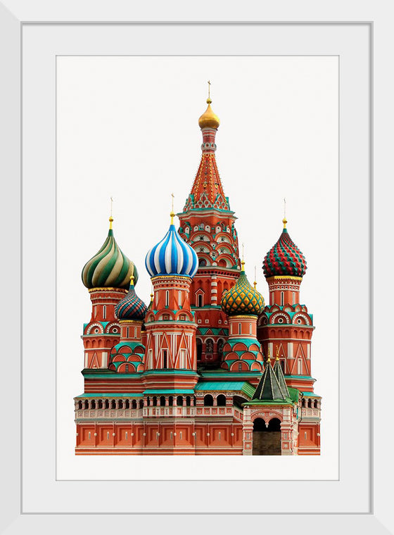 "St. Basil's Cathedral, Russian Famous Landmark"