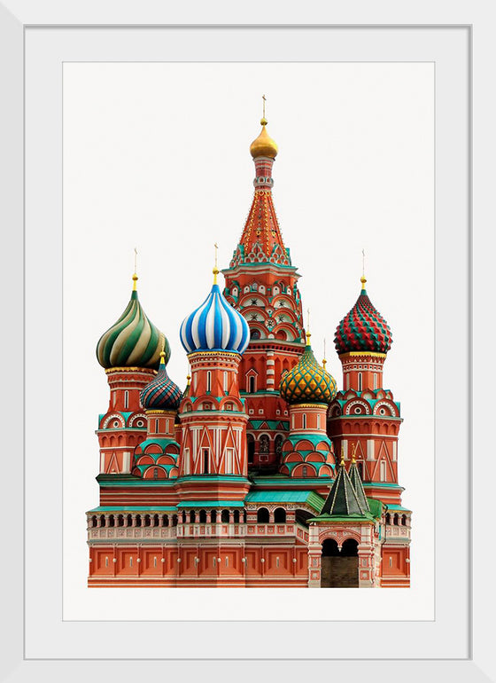 "St. Basil's Cathedral, Russian Famous Landmark"