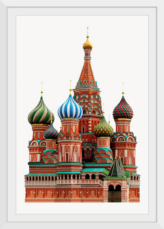 "St. Basil's Cathedral, Russian Famous Landmark"