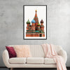 "St. Basil's Cathedral, Russian Famous Landmark"