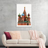 "St. Basil's Cathedral, Russian Famous Landmark"