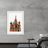 "St. Basil's Cathedral, Russian Famous Landmark"