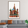 "St. Basil's Cathedral, Russian Famous Landmark"