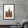 "St. Basil's Cathedral, Russian Famous Landmark"