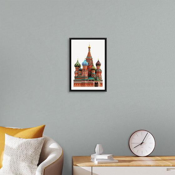 "St. Basil's Cathedral, Russian Famous Landmark"