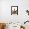 "St. Basil's Cathedral, Russian Famous Landmark"