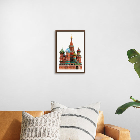 "St. Basil's Cathedral, Russian Famous Landmark"