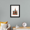 "St. Basil's Cathedral, Russian Famous Landmark"