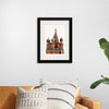 "St. Basil's Cathedral, Russian Famous Landmark"