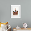 "St. Basil's Cathedral, Russian Famous Landmark"