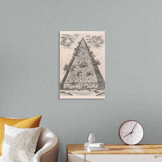 "Speculum Romanae Magnificentiae: Pyramid of Caius Cestius"