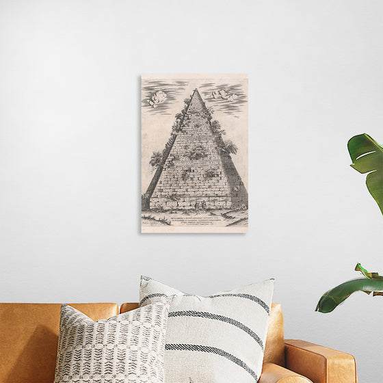 "Speculum Romanae Magnificentiae: Pyramid of Caius Cestius"