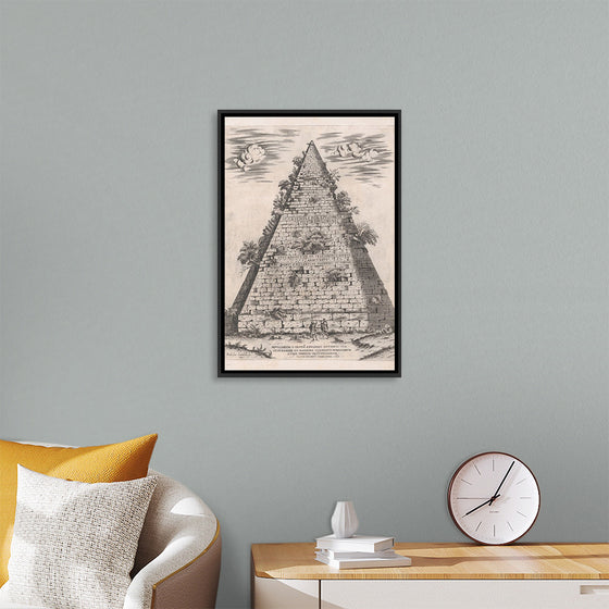 "Speculum Romanae Magnificentiae: Pyramid of Caius Cestius"