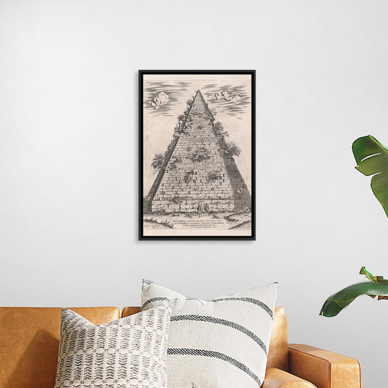 "Speculum Romanae Magnificentiae: Pyramid of Caius Cestius"