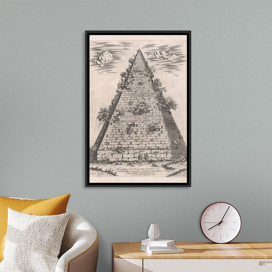 "Speculum Romanae Magnificentiae: Pyramid of Caius Cestius"