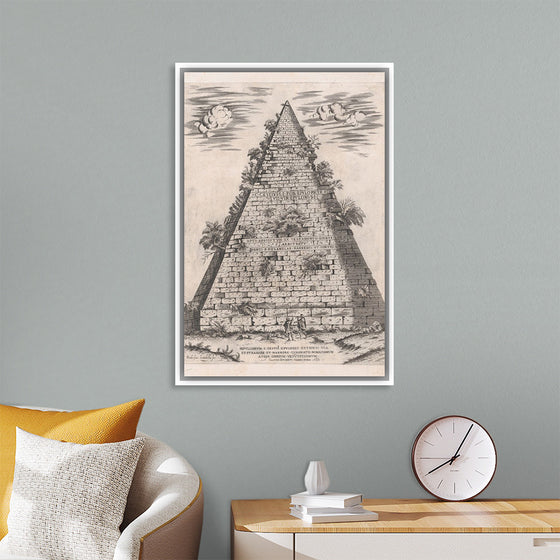 "Speculum Romanae Magnificentiae: Pyramid of Caius Cestius"