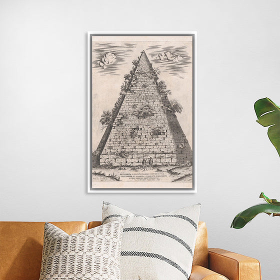 "Speculum Romanae Magnificentiae: Pyramid of Caius Cestius"