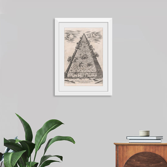 "Speculum Romanae Magnificentiae: Pyramid of Caius Cestius"