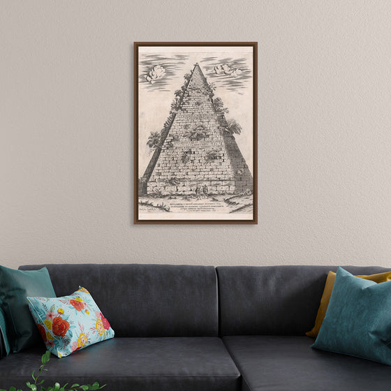 "Speculum Romanae Magnificentiae: Pyramid of Caius Cestius"