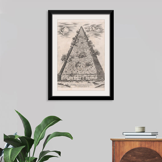 "Speculum Romanae Magnificentiae: Pyramid of Caius Cestius"