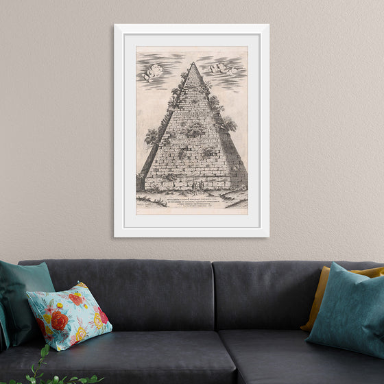 "Speculum Romanae Magnificentiae: Pyramid of Caius Cestius"