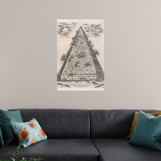 "Speculum Romanae Magnificentiae: Pyramid of Caius Cestius"