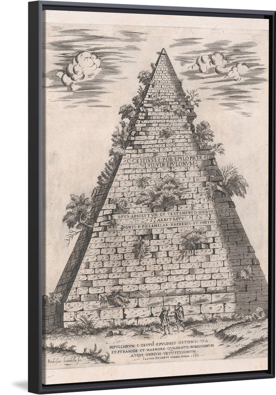 "Speculum Romanae Magnificentiae: Pyramid of Caius Cestius"