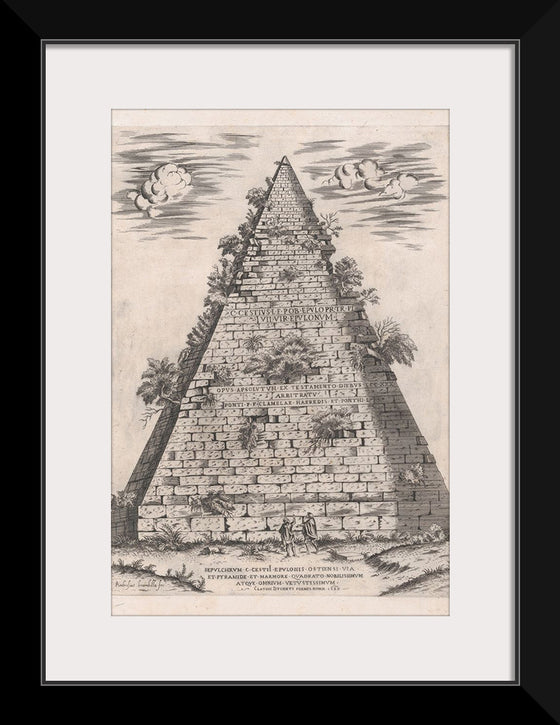 "Speculum Romanae Magnificentiae: Pyramid of Caius Cestius"