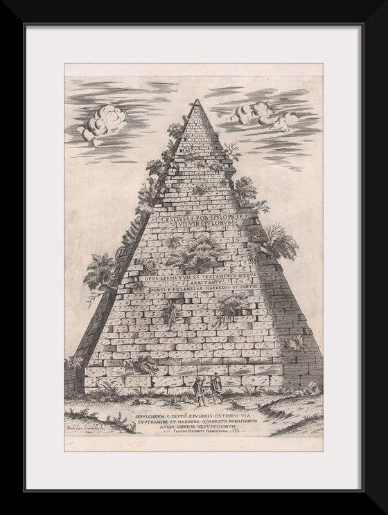 "Speculum Romanae Magnificentiae: Pyramid of Caius Cestius"