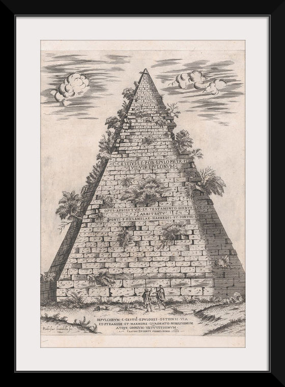 "Speculum Romanae Magnificentiae: Pyramid of Caius Cestius"