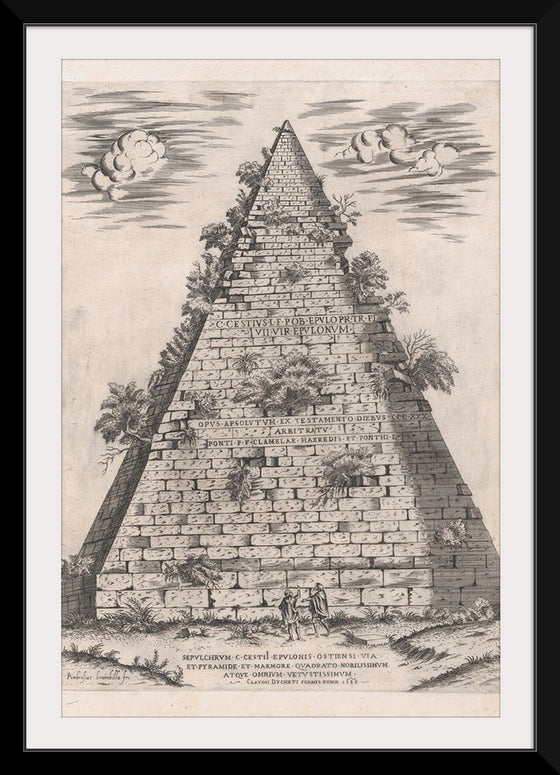 "Speculum Romanae Magnificentiae: Pyramid of Caius Cestius"