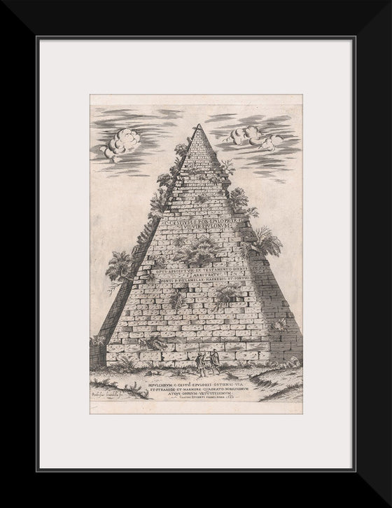 "Speculum Romanae Magnificentiae: Pyramid of Caius Cestius"