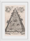 "Speculum Romanae Magnificentiae: Pyramid of Caius Cestius"