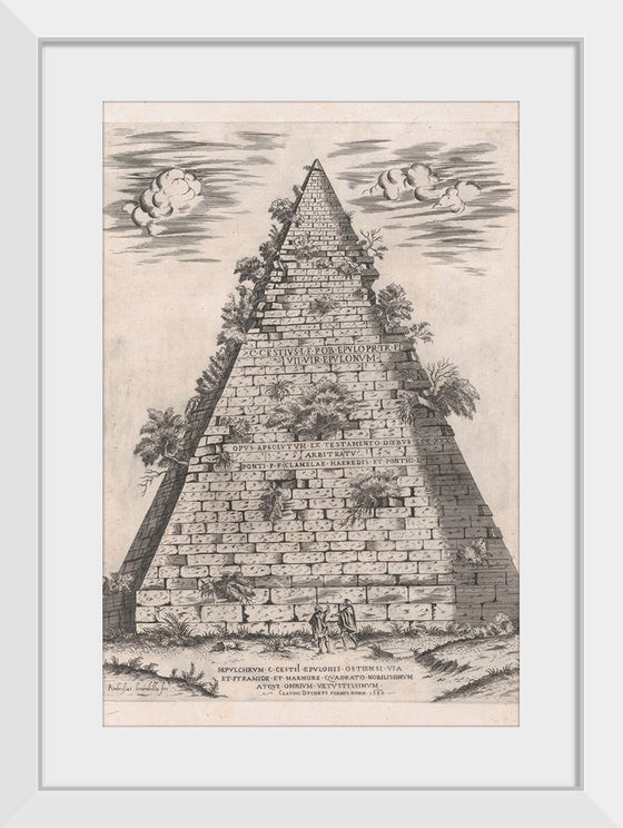 "Speculum Romanae Magnificentiae: Pyramid of Caius Cestius"