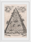 "Speculum Romanae Magnificentiae: Pyramid of Caius Cestius"