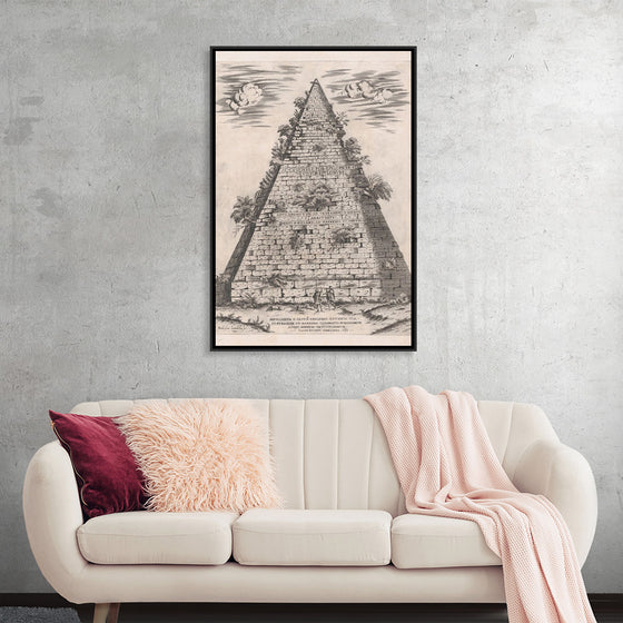 "Speculum Romanae Magnificentiae: Pyramid of Caius Cestius"