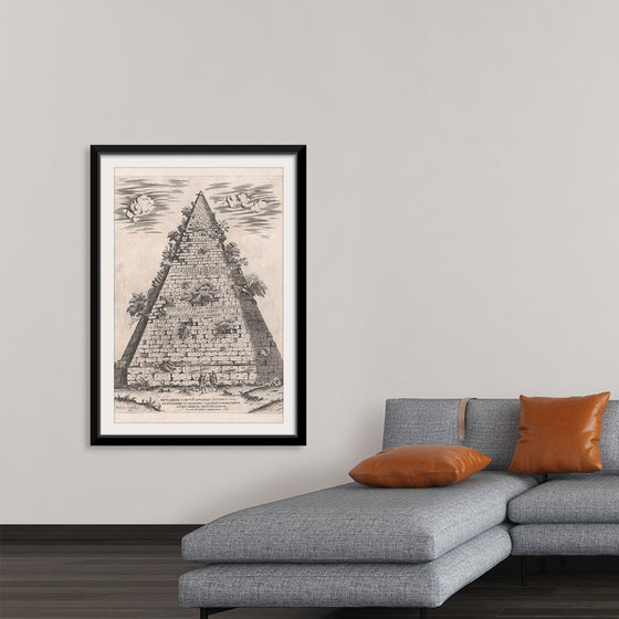 "Speculum Romanae Magnificentiae: Pyramid of Caius Cestius"