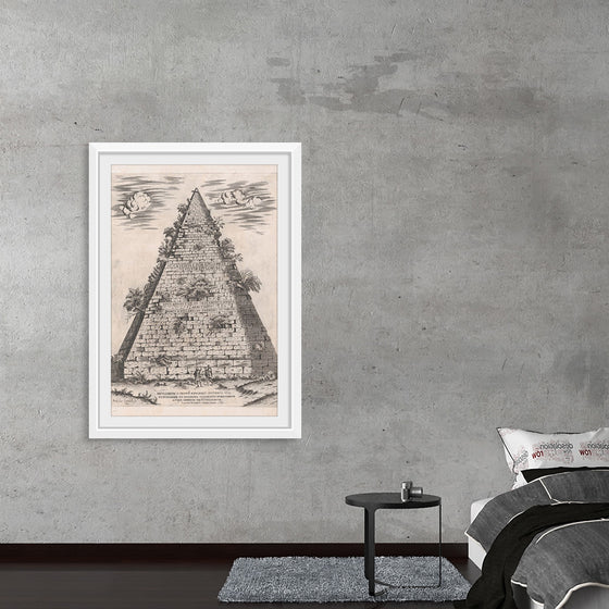 "Speculum Romanae Magnificentiae: Pyramid of Caius Cestius"