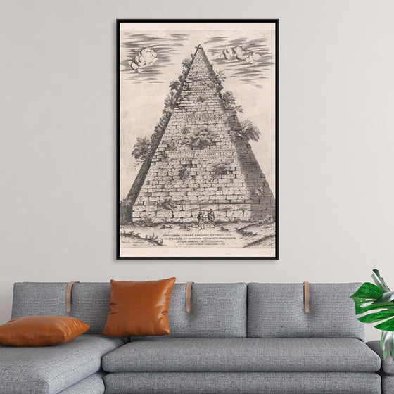 "Speculum Romanae Magnificentiae: Pyramid of Caius Cestius"