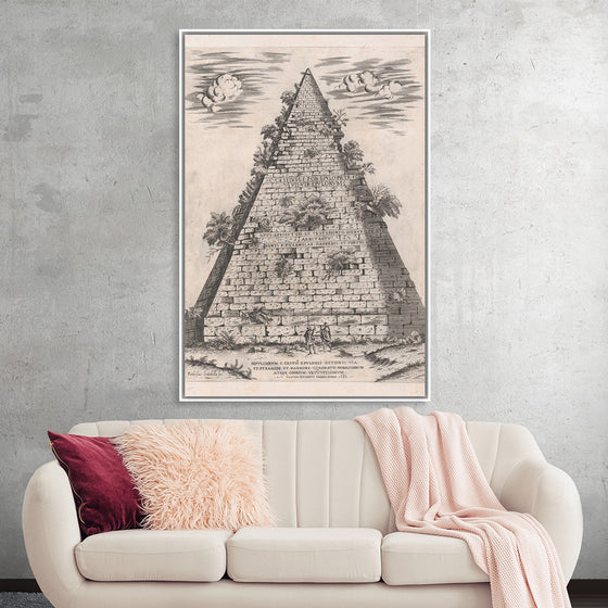 "Speculum Romanae Magnificentiae: Pyramid of Caius Cestius"