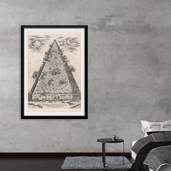 "Speculum Romanae Magnificentiae: Pyramid of Caius Cestius"